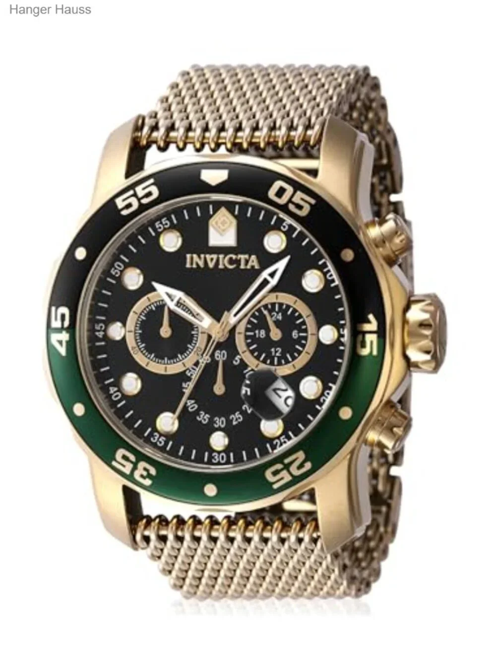 Stainless Steel Quartz Chronograph Wrist Watch